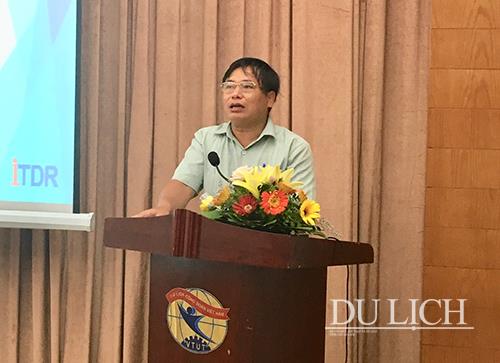TS. Nguyễn Anh Tuấn - Viện trưởng Viện Nghiên cứu Phát triển Du lịch phát biểu khai mạc hội nghị